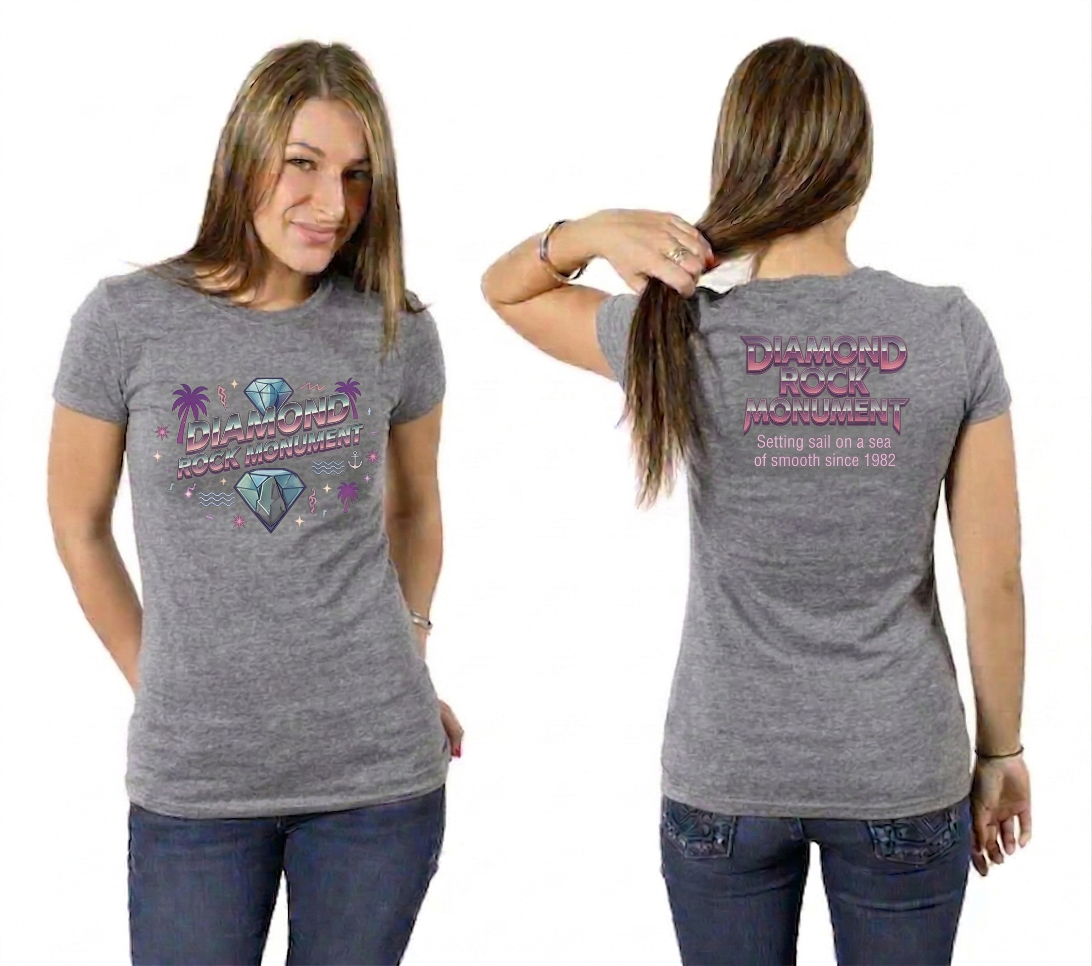 Grey Logo Tee