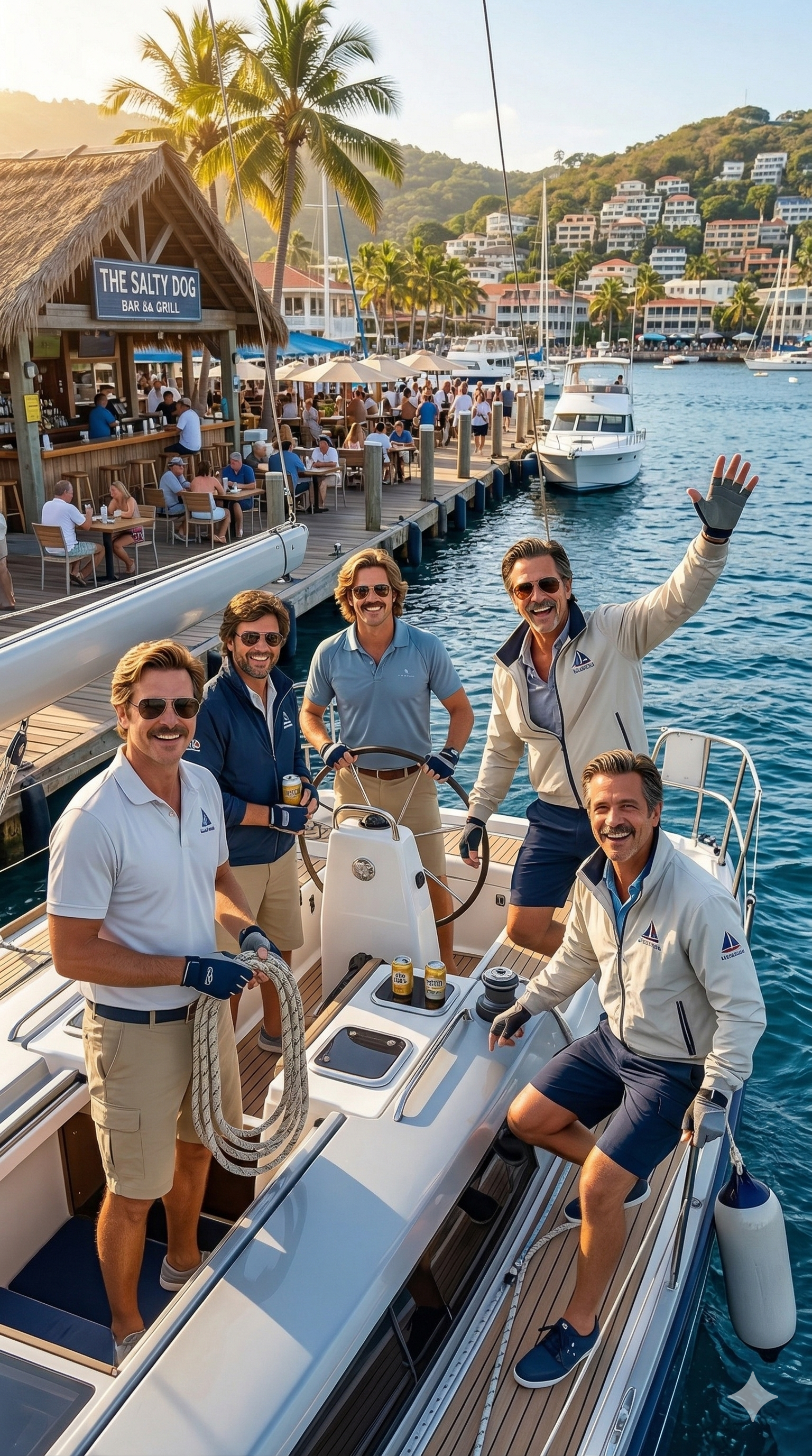Band on Yacht